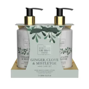 Scottish Fine Soaps Ginger, Clove & Mistletoe Hand Care Set coffret cadeau (mains)