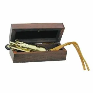 Sea-Club Antique French Storm Lighter - wooden box Cadeau maritime