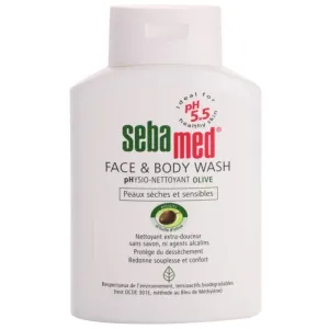 Sebamed Wash émulsion lavante douce visage et corps à l'huile d'olive 200 ml #106525
