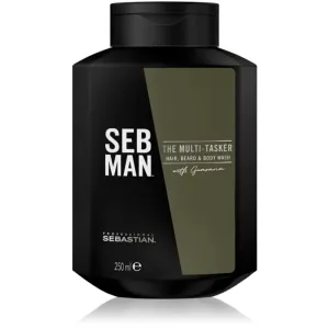 Sebastian Professional SEB MAN The Multi-tasker shampoing pour cheveux, barbe et corps 250 ml