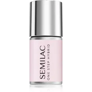 Semilac One Step Hybrid 3in1 vernis à ongles gel teinte S253 Natural Pink 7 ml