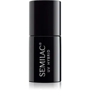 Semilac UV Hybrid Top vernis de protection gel pour une brillance sans résidu collant 7 ml