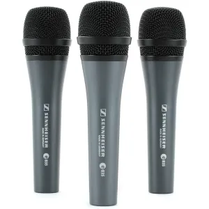 Sennheiser E835 3Pack Microphone de chant dynamique