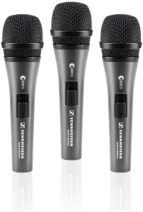 Sennheiser E835 S 3Pack Microphone de chant dynamique