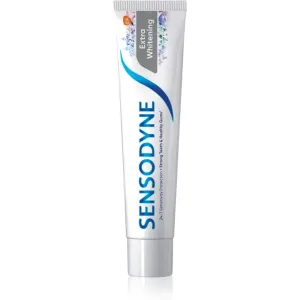 Sensodyne Extra Whitening dentifrice blanchissant au fluor pour dents sensibles 75 ml