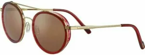 Serengeti Geary Red Streaky/Bold Gold/Mineral Polarized Drivers Gold M Lunettes de vue