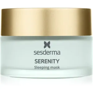 Sesderma Serenity masque visage intense pour améliorer instantanément l'apparence de la peau pour la nuit 50 ml
