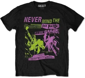 Sex Pistols T-shirt Japanese Poster Black M