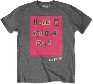 Sex Pistols T-shirt Rotten Day Charcoal Grey L