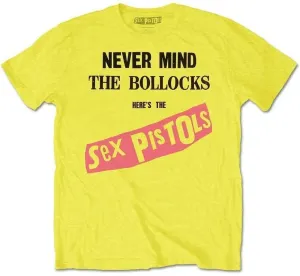 Sex Pistols T-shirt Unisex NMTB Original Album Yellow M