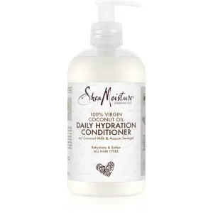 Shea Moisture 100% Virgin Coconut Oil après-shampoing hydratant 384 ml