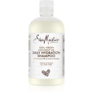 Shea Moisture 100% Virgin Coconut Oil shampoing hydratant 384 ml