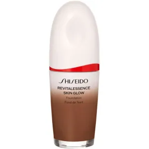 Shiseido Revitalessence Skin Glow Foundation fond de teint léger illuminateur SPF 30 teinte Henna 30 ml