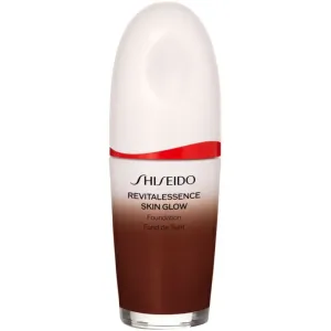 Shiseido Revitalessence Skin Glow Foundation fond de teint léger illuminateur SPF 30 teinte Mahogany 30 ml