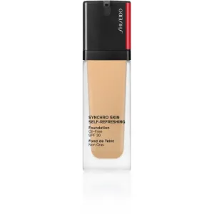 Shiseido Synchro Skin Self-Refreshing Foundation fond de teint longue tenue SPF 30 teinte 330 Bamboo 30 ml
