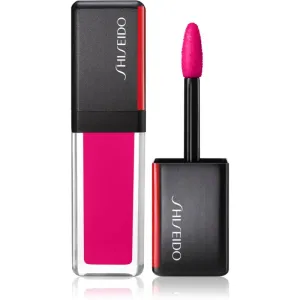 Shiseido LacquerInk LipShine rouge à lèvres liquide pour une hydratation et une brillance teinte 302 Plexi Pink (Strawberry) 6 ml