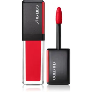 Shiseido LacquerInk LipShine rouge à lèvres liquide pour une hydratation et une brillance teinte 304 Techno Red 6 ml