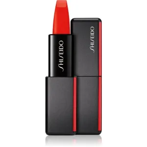 Shiseido ModernMatte Powder Lipstick rouge à lèvres mat effet poudré teinte 509 Flame (Geranium) 4 g