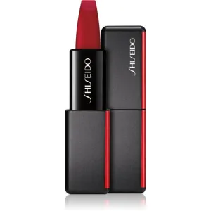 Shiseido ModernMatte Powder Lipstick rouge à lèvres mat effet poudré teinte 515 Mellow Drama (Crimson Red) 4 g