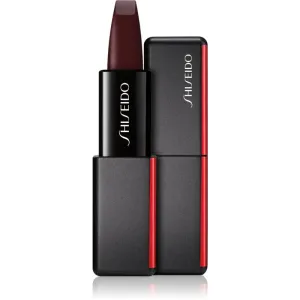Shiseido ModernMatte Powder Lipstick rouge à lèvres mat effet poudré teinte 523 Majo (Chocolate Red) 4 g