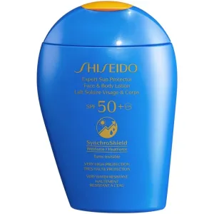 Shiseido Sun Care Expert Sun Protector Face & Body Lotion lait solaire visage et corps SPF 50+ 150 ml #121580