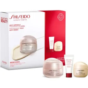Shiseido Benefiance Wrinkle Smoothing Eye Cream coffret cadeau (pour peaux matures)