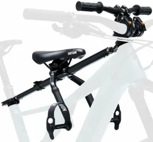 Shotgun Pro Child Bike Seat + Handlebars Combo Black Siège pour enfant et remorque