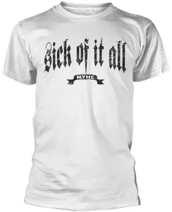 Sick Of It All T-shirt Pete Homme White XL