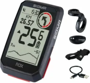 Sigma Rox 4.0 Noir Sans fil-USB C Électronique cycliste #523261