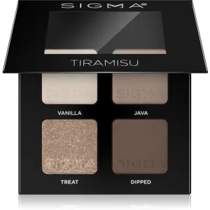 Sigma Beauty Quad palette de fards à paupières teinte Tiramisu 4 g