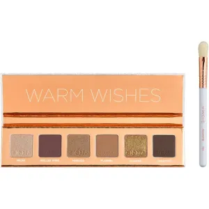 Sigma Beauty Warm Wishes Eyeshadow Palette palette de fards à paupières avec pinceau 100.7 g