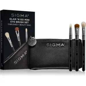 Sigma Beauty Brush Set Glam N Go Kit de pinceaux avec pochette