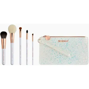 Sigma Beauty Brush Set Holiday Glam pochette de voyage avec pinceaux