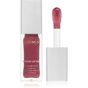 Sigma Beauty Renew Lip Oil huile à lèvres qui procure hydratation et brillance teinte All Heart 5,2 g