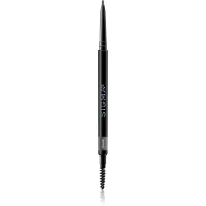 Sigma Beauty Fill + Blend Brow Pencil crayon sourcils automatique  avec brosse teinte Dark 0.06 g