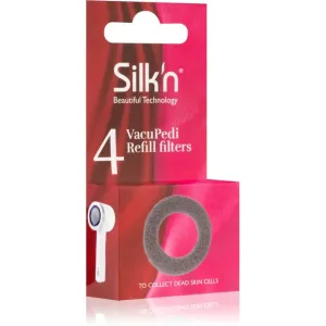 Silk'n VacuPedi Refill Filters filtres de rechange se destine aux râpes électriques conçues pour les pieds 4 pcs