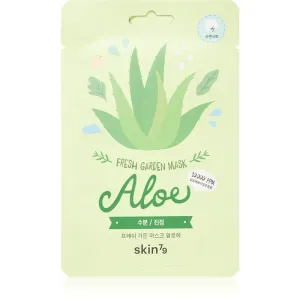 Skin79 Fresh Garden Aloe masque apaisant en tissu à l'aloe vera 23 g