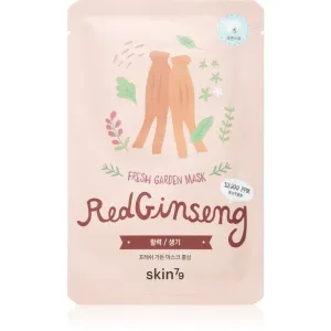 Skin79 Fresh Garden Red Ginseng masque en tissu revitalisant au ginseng 23 g