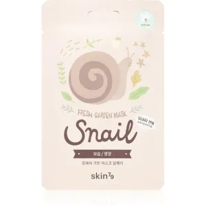 Skin79 Fresh Garden Snail masque en tissu revitalisant à l'extrait de bave d'escargot 23 g