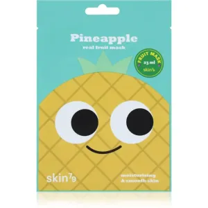 Skin79 Real Fruit Pineapple masque en tissu lissant 23 ml