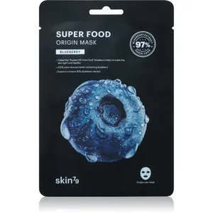 Skin79 Super Food Blueberry masque hydratant en tissu anti-rides 20 ml