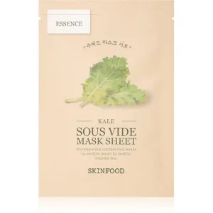 Skinfood Sous Vide Kale masque hydratant en tissu 1 pcs