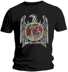 Slayer T-shirt Silver Eagle Black L