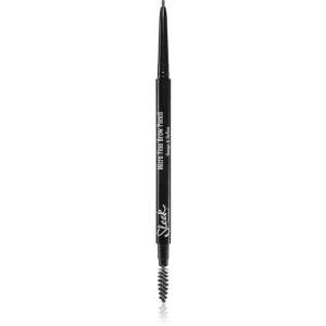 Sleek Micro-Fine Brow Pencil crayon sourcils waterproof avec brosse teinte Dark Brown 6,3 g