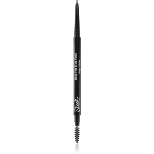 Sleek Micro-Fine Brow Pencil crayon sourcils waterproof avec brosse teinte Medium Brown 6,3 g