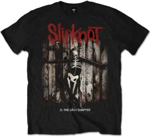 Slipknot T-shirt Grey Chapter Album Homme Black S