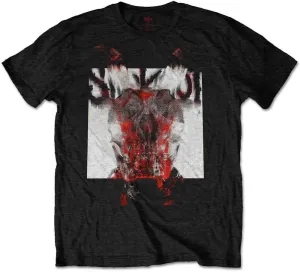 Slipknot T-shirt Unisex Devil Single - Logo Blur M Noir