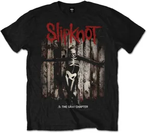 Slipknot T-shirt Grey Chapter Album Mens Black L