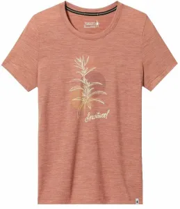 Smartwool Women’s Sage Plant Graphic Short Sleeve Tee Slim Fit Copper Heather L T-shirt outdoor