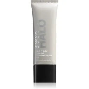 Smashbox Halo Healthy Glow All-in-One Tinted Moisturizer SPF 25 crème hydratante teintée avec effet illuminateur SPF 25 teinte Tan Deep 40 ml